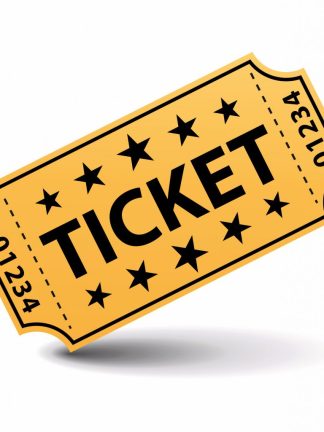 Box Office Ticket with Order Barcodes